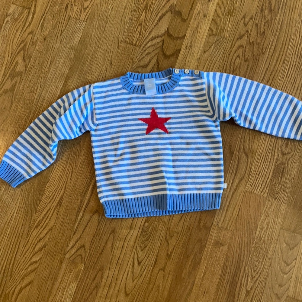 Boys size 5 Bella Bliss sweater